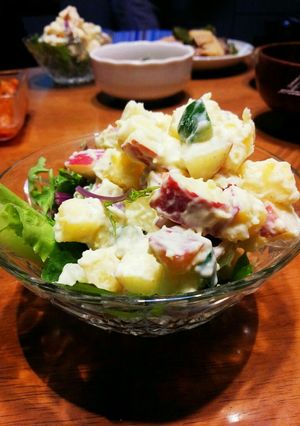 ＊ころころおいもとりんごのクリチサラダ＊-レシピのメイン写真