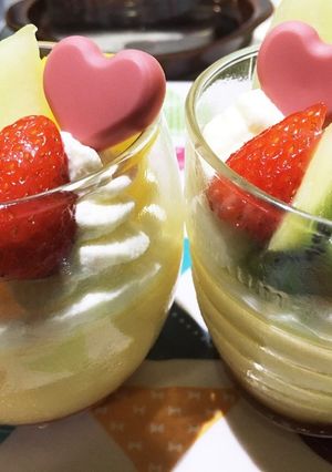 なめらかくりぃむぷりん-レシピのメイン写真
