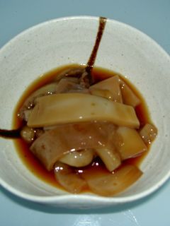 いかの醤油漬け(料理のための清酒使用)-レシピのメイン写真