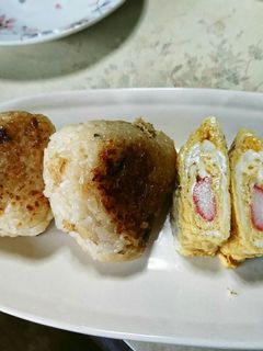 残った炊き込みご飯で絶品焼おにぎり-レシピのメイン写真