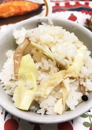 生からの〜☆たけのこごはん-レシピのメイン写真