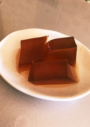 台湾 黒糖味の蒟蒻ゼリー-レシピのメイン写真