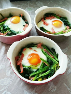 簡単!ほうれん草のココット。お弁当にも!-レシピのメイン写真
