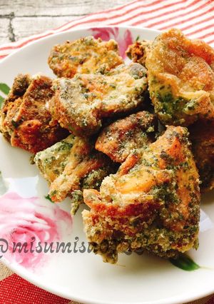 お弁当に☆鶏ももでのり塩唐揚げ-レシピのメイン写真