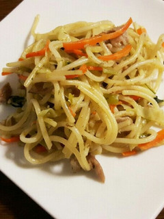 栄養たっぷり和風パスタ♡離乳食完了期-レシピのメイン写真