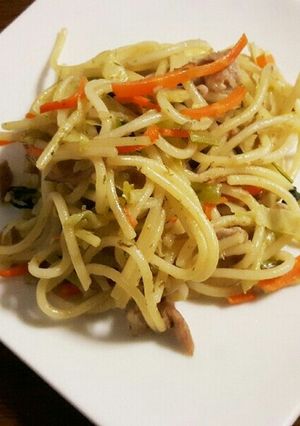 栄養たっぷり和風パスタ♡離乳食完了期-レシピのメイン写真