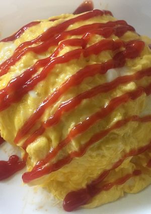 甘いオムライス-レシピのメイン写真
