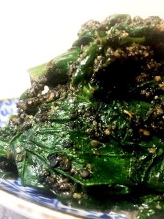 ほうれん草のマヨ胡麻和え〈濃厚〉-レシピのメイン写真