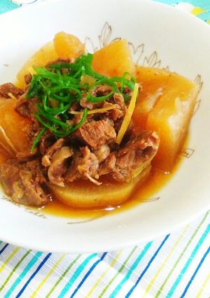 とろとろ♪ほろほろ♡牛すじ大根-レシピのメイン写真