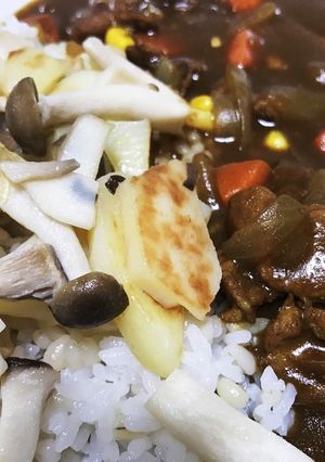 カレーライスポテトソテー添え★-レシピのメイン写真