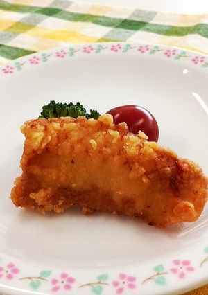 簡単給食 いかのさらさ揚げ-レシピのメイン写真