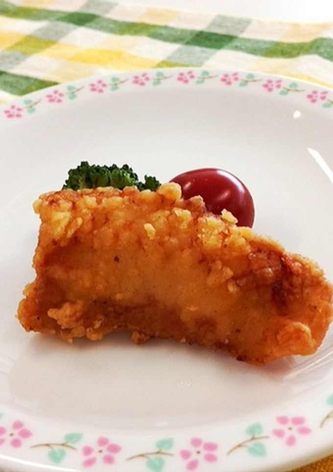 簡単給食　いかのさらさ揚げ-レシピのメイン写真