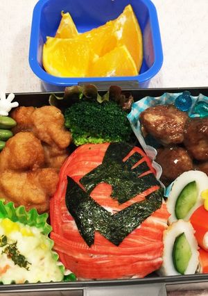 キュウレンジャーのお弁当-レシピのメイン写真