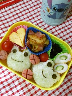 簡単キャラ弁☆カエルさん-レシピのメイン写真