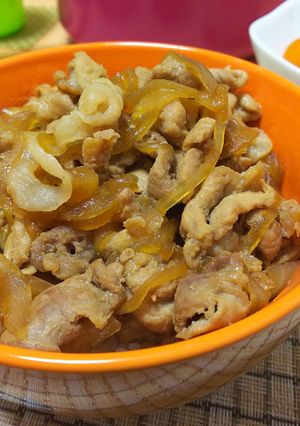 【龍愛】豚丼-レシピのメイン写真