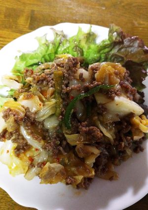 ひき肉の簡単青椒肉絲-レシピのメイン写真