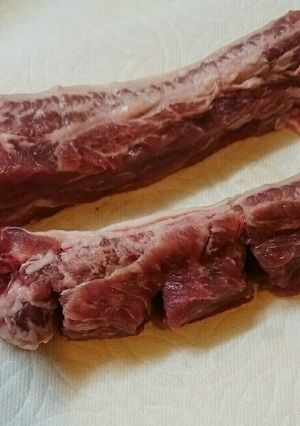 食べやすいスペアリブの切り方-レシピのメイン写真