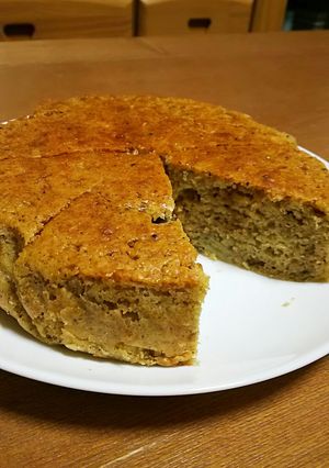 ゴマきな粉&バナナケーキ♪-レシピのメイン写真