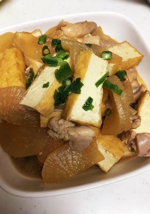 もも肉と大根と厚揚げの煮物-レシピのメイン写真