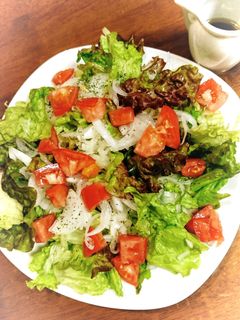 新玉ねぎ散らしサラダ~レモンドレッシング-レシピのメイン写真