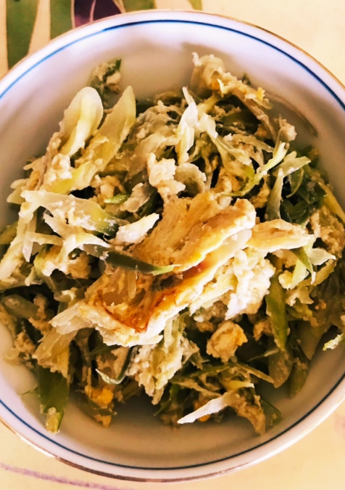 みょうが大量消費 炒り卵-レシピのメイン写真