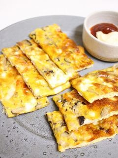 ジャコと椎茸の卵焼き-レシピのメイン写真