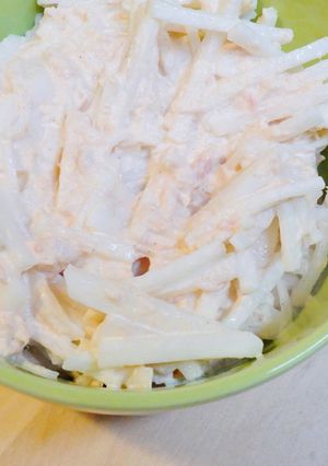 超簡単★ツナ缶と大根のシンプルマヨサラダ-レシピのメイン写真