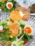 野菜たっぷり・すりおろし旨ドレッシング。