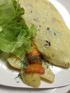 牛肉入りオムレツ-レシピのメイン写真