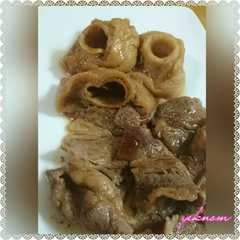 รูปของ ＊お麩と牛肉の甘煮＊