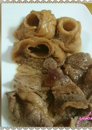 ＊お麩と牛肉の甘煮＊-レシピのメイン写真