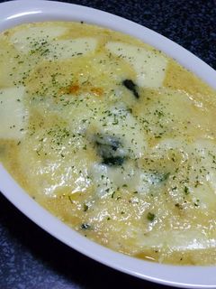 ほうれん草と長芋のグラタン!(^^)!-レシピのメイン写真