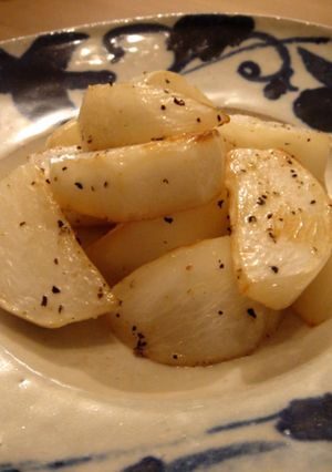 蕪の黒胡椒炒め-レシピのメイン写真