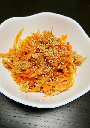 ニンジンしりしり-レシピのメイン写真