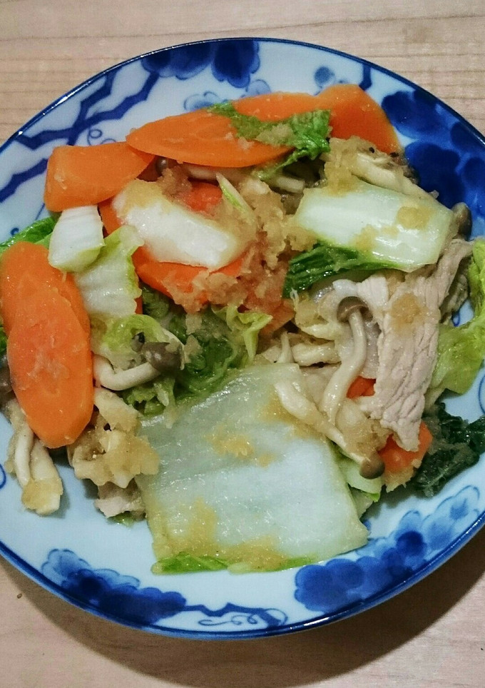 豚肉のおろぽん炒め-レシピのメイン写真