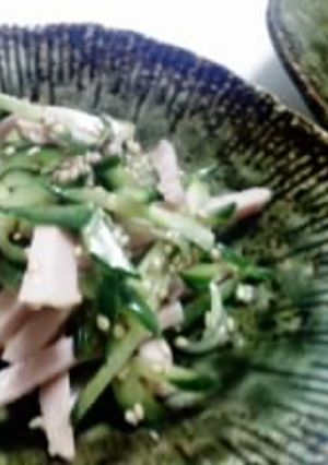 簡単♪魚肉ソーセージときゅうりの和え物☆-レシピのメイン写真