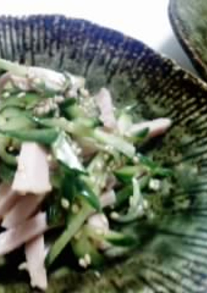 簡単♪魚肉ソーセージときゅうりの和え物☆-レシピのメイン写真