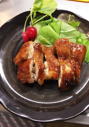 超簡単！レンジのみ！照り焼き風チキン！-レシピのメイン写真