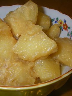 味噌バタ味☆ジャガイモの煮っころがし-レシピのメイン写真