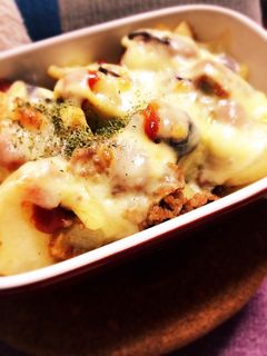 じゃがいもと茄子のチーズ焼き-レシピのメイン写真
