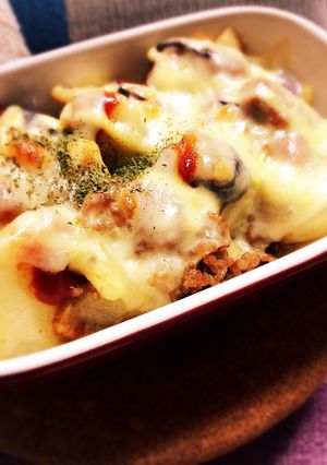 じゃがいもと茄子のチーズ焼き-レシピのメイン写真