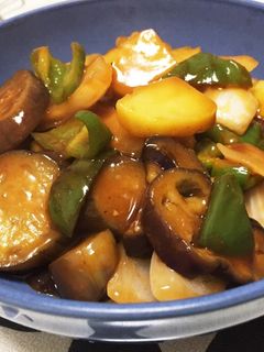 ♪とろとろナスと新野菜の甘酢炒め♪-レシピのメイン写真
