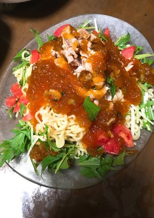 和風ジュレのせ冷製ラーメン♩冷しゃぶのせ-レシピのメイン写真