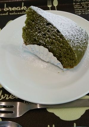 簡単！炊飯器で作る「抹茶ケーキ」-レシピのメイン写真