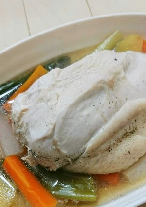 鳥むね肉でなんちゃってサムゲタン-レシピのメイン写真
