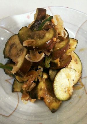 レンジで簡単！茄子の煮浸し風♡お弁当にも-レシピのメイン写真