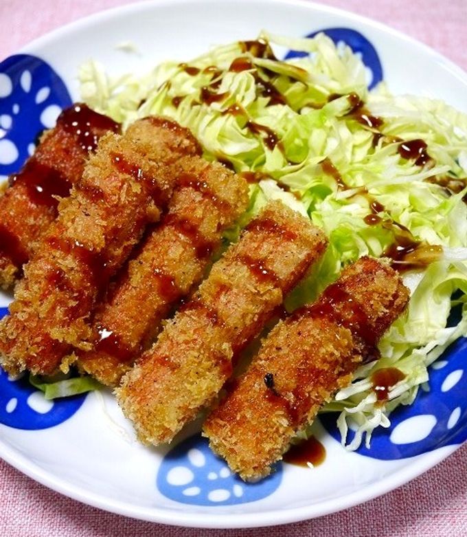 お弁当！卵不使用のカニカマ棒フライ-レシピのメイン写真
