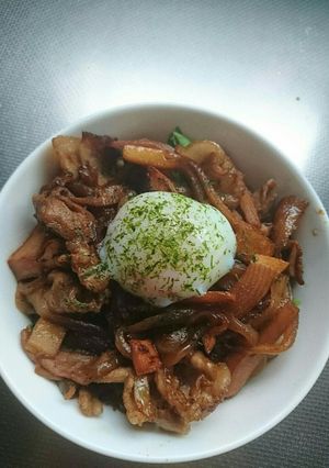 旬！豚筍丼-レシピのメイン写真
