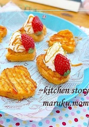 カラメルプリン風フレンチトースト-レシピのメイン写真