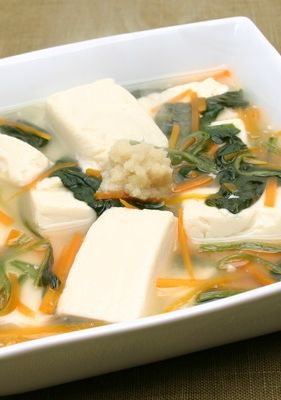 白だし┃絶品！ほうれん草と豆腐のとろみ煮-レシピのメイン写真